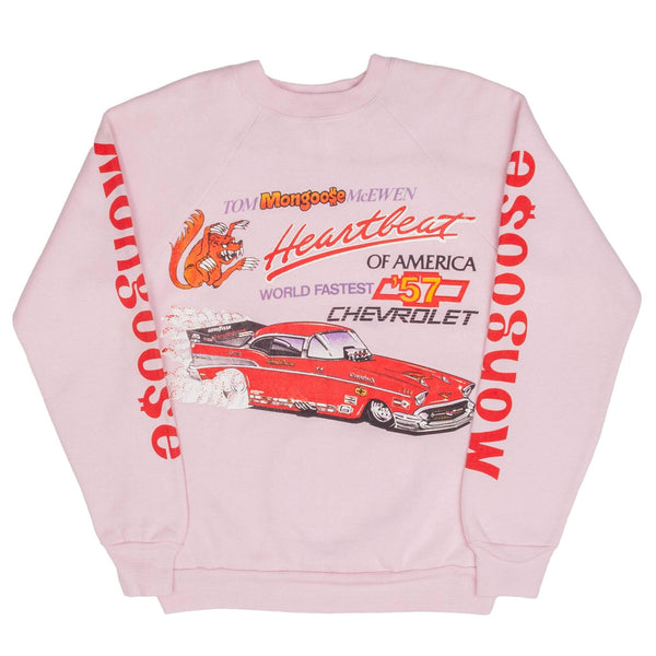 Vintage Nhra Tom Mongoose Mcewem World Tour 1989 Sweatshirt Size Small Made In USA