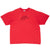 Vintage Nike Spellout Red Tee Shirt 2000S Size 2XL