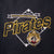 Vintage MLB Pittsburgh Pirates Embroidered Logo 7 Tee Shirt 1990S Size Large Made In USA.