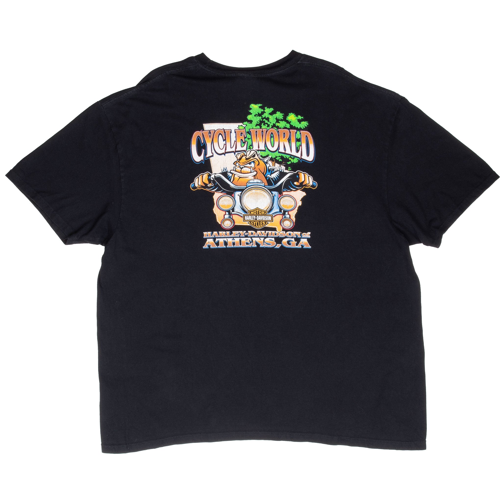 Vintage Harley Davidson Eagle 2010 Tee Shirt Size 2XL