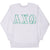 Vintage Champion Reverse Weave Alpha Chi Omega Sorority Sweatshirt 1980S Size XL Made In Usa