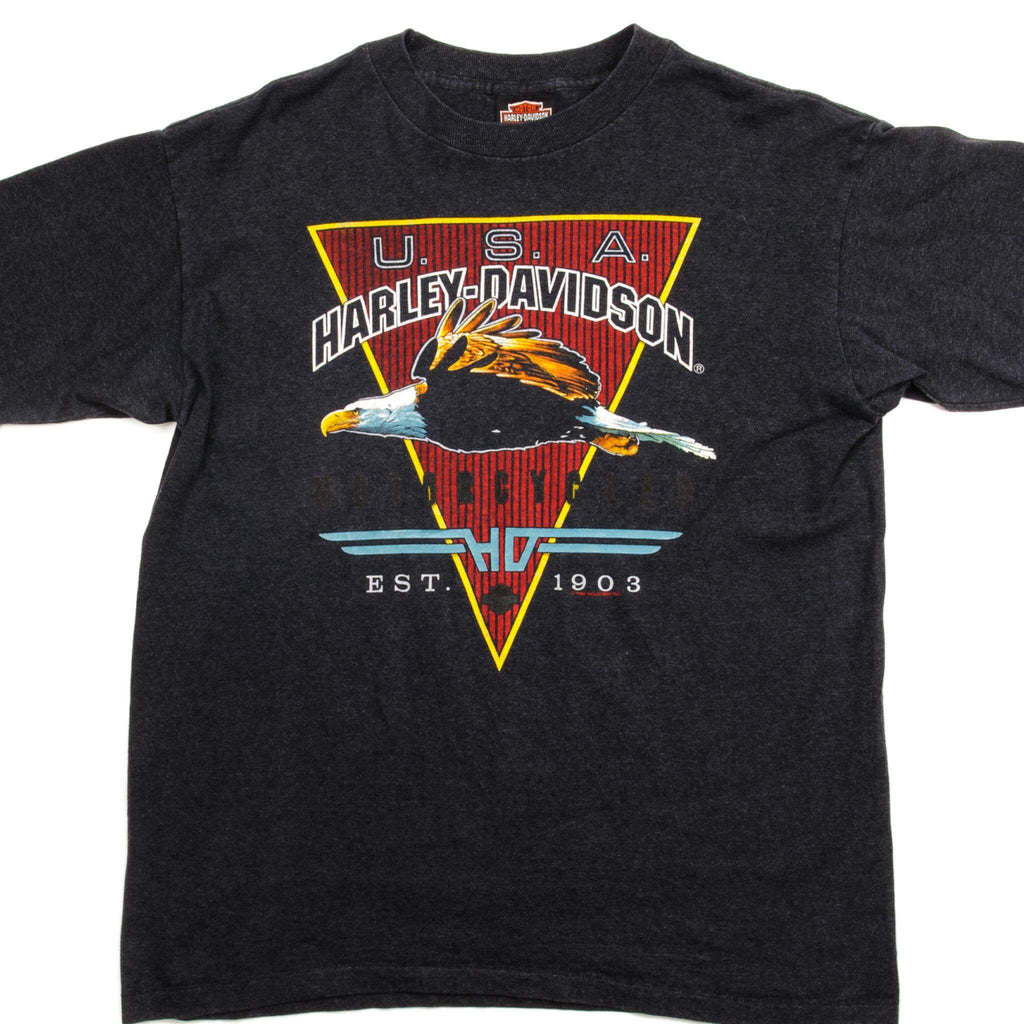 VINTAGE HARLEY DAVIDSON TEE SHIRT 1993  SIZE MEDIUM MADE IN USA