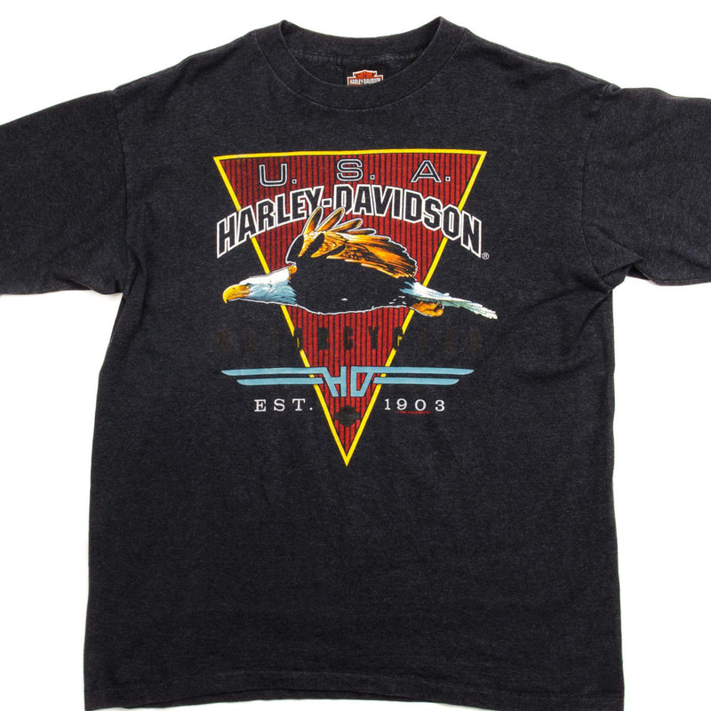 VINTAGE HARLEY DAVIDSON TEE SHIRT 1993  SIZE MEDIUM MADE IN USA