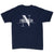 Vintage Nautica Navy Blue Tee Shirt 1990S Size Large Made In Usa