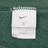 Vintage Nike Classic Swoosh Pine Green Crewneck Sweatshirt 2000S Size XL