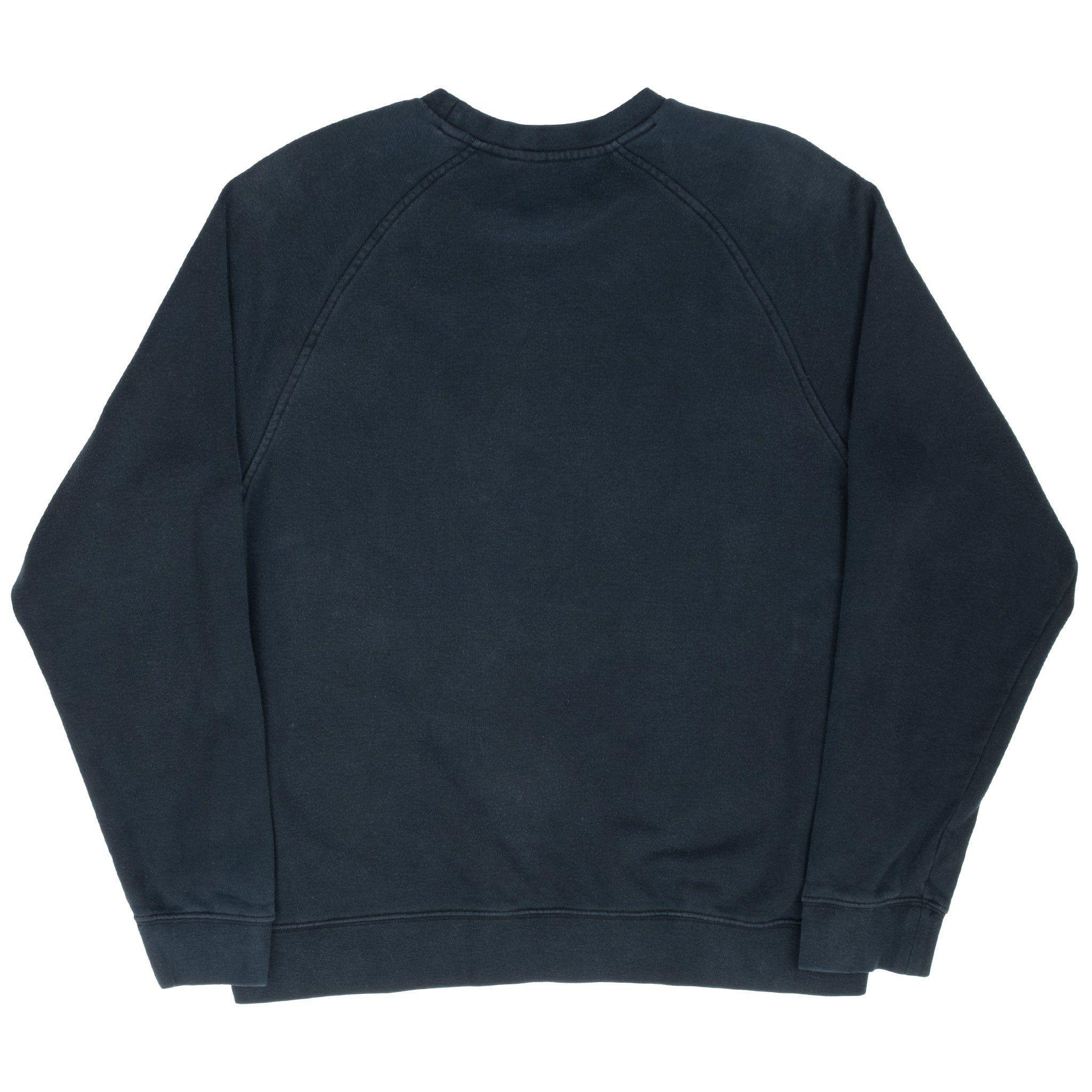 Vintage Nike Classic Swoosh Black Sweatshirt 2000S Size Medium