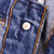 Beautiful Indigo Levis 501 Jeans 1985-1988 Made in USA with a medium blue wash and a nice contrast between light and medium blue.  Size on Tag 29X30  ACTUAL SIZE 29X29  Back Button #653