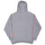 Vintage Nike Ncaa Illinois Basketball Grey Hoodie Sweatshirt 2000S Size XL