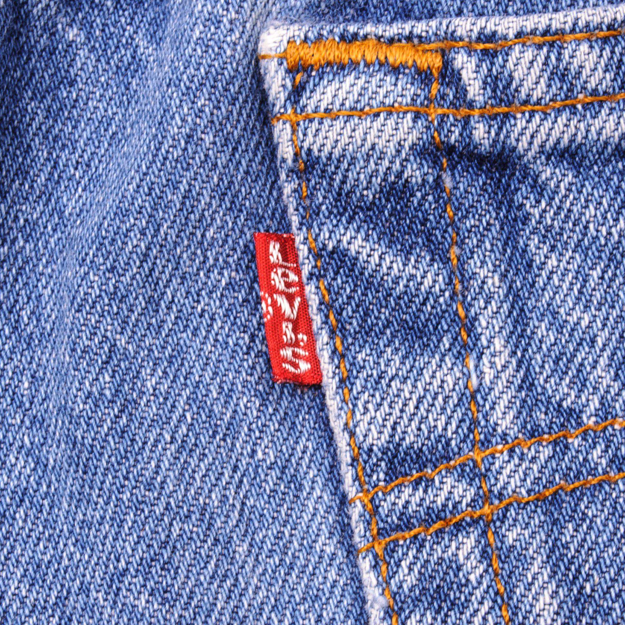 VINTAGE LEVIS 501 JEANS INDIGO 1980s SIZE W29 L29 MADE IN USA