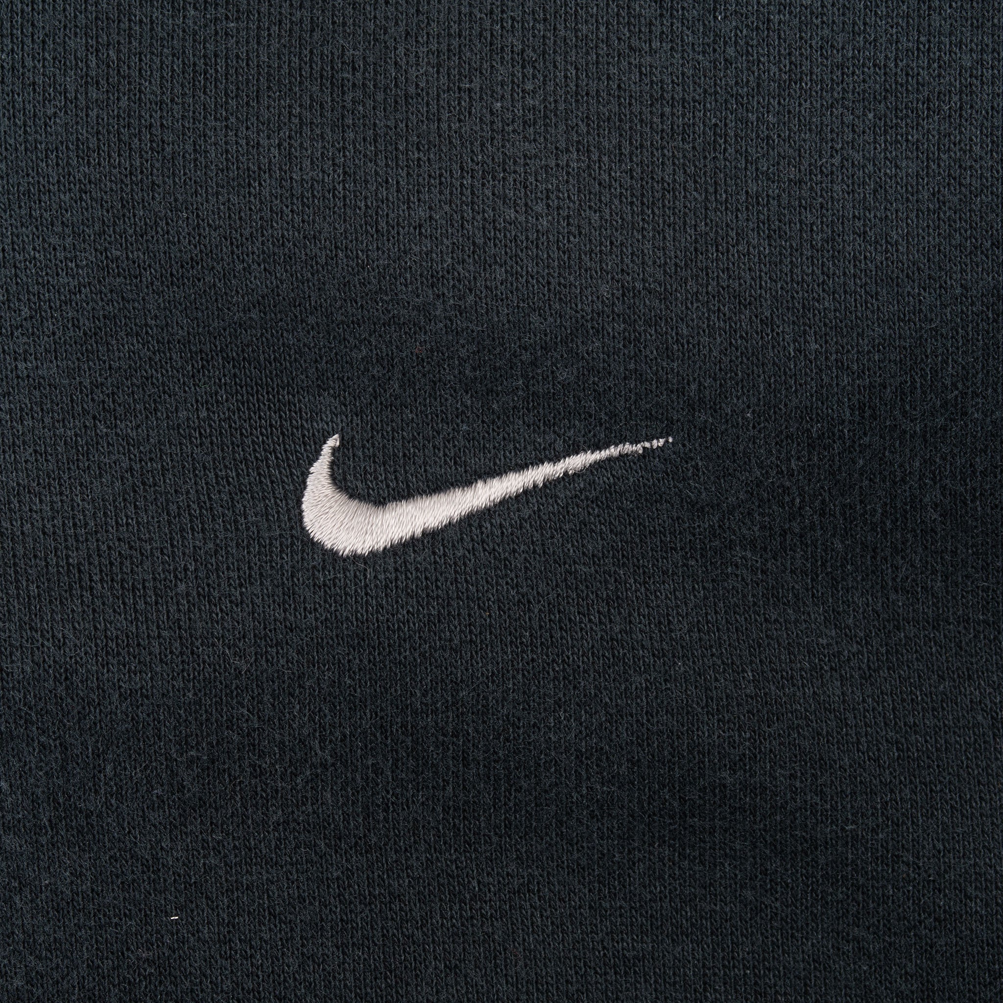 Vintage Nike Classic Swoosh Black Hoodie Sweatshirt 2000S Size XL