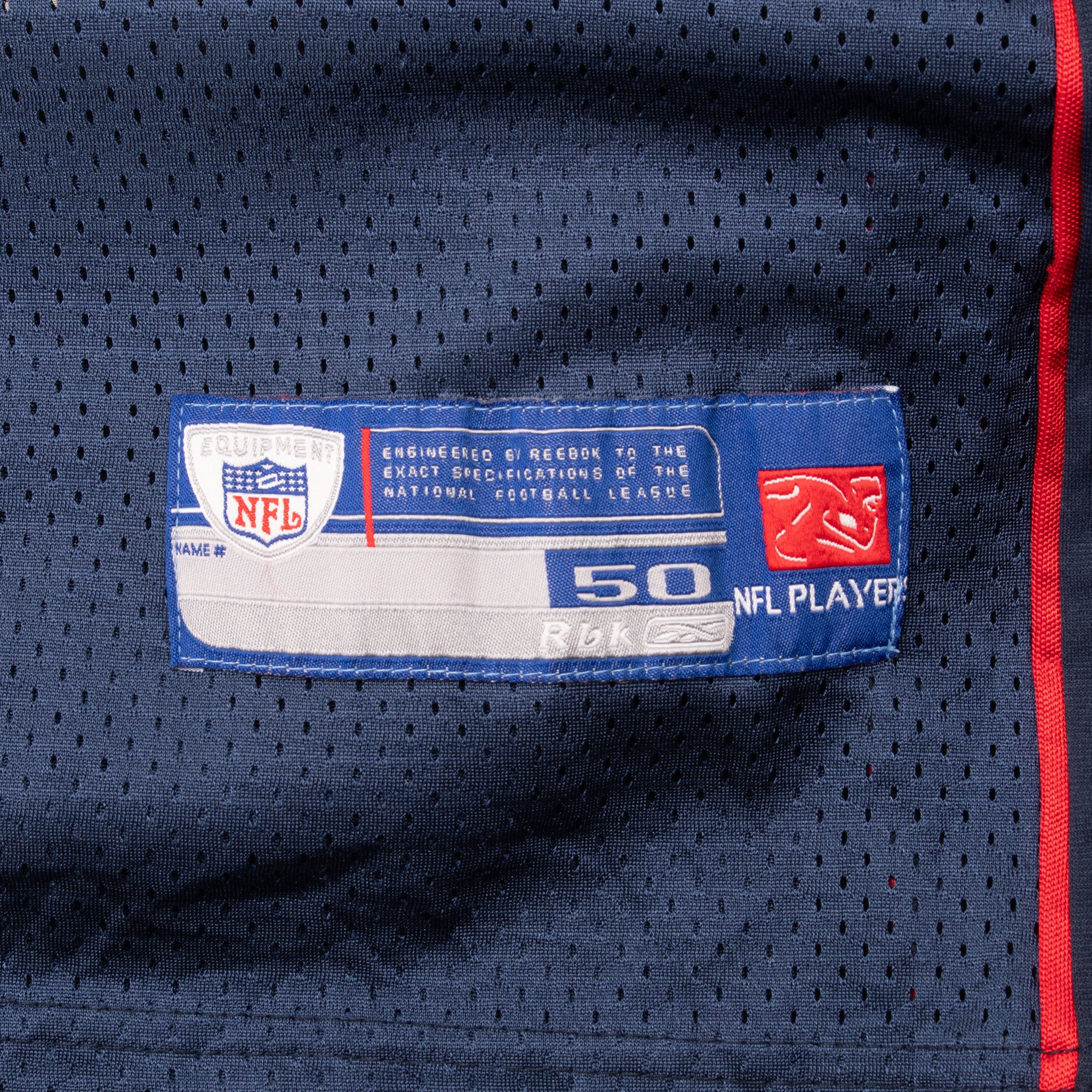 Vintage Nfl New England Patriots Moss #81 Reebok Jersey 2000S Size 50