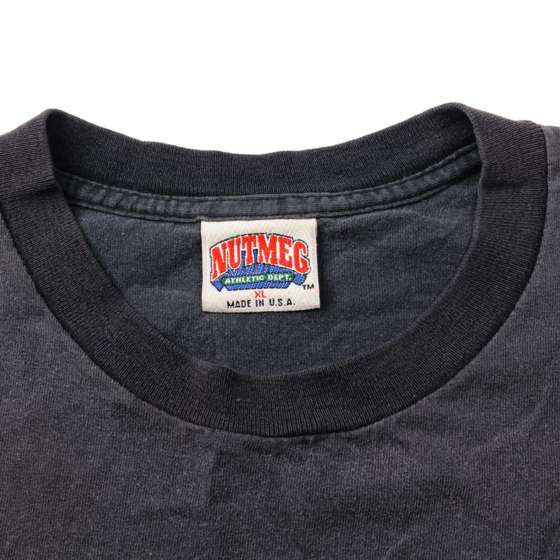 VINTAGE NBA CHICAGO BULLS MICHAEL JORDAN #23 TEE SHIRT SIZE LARGE MADE IN USA