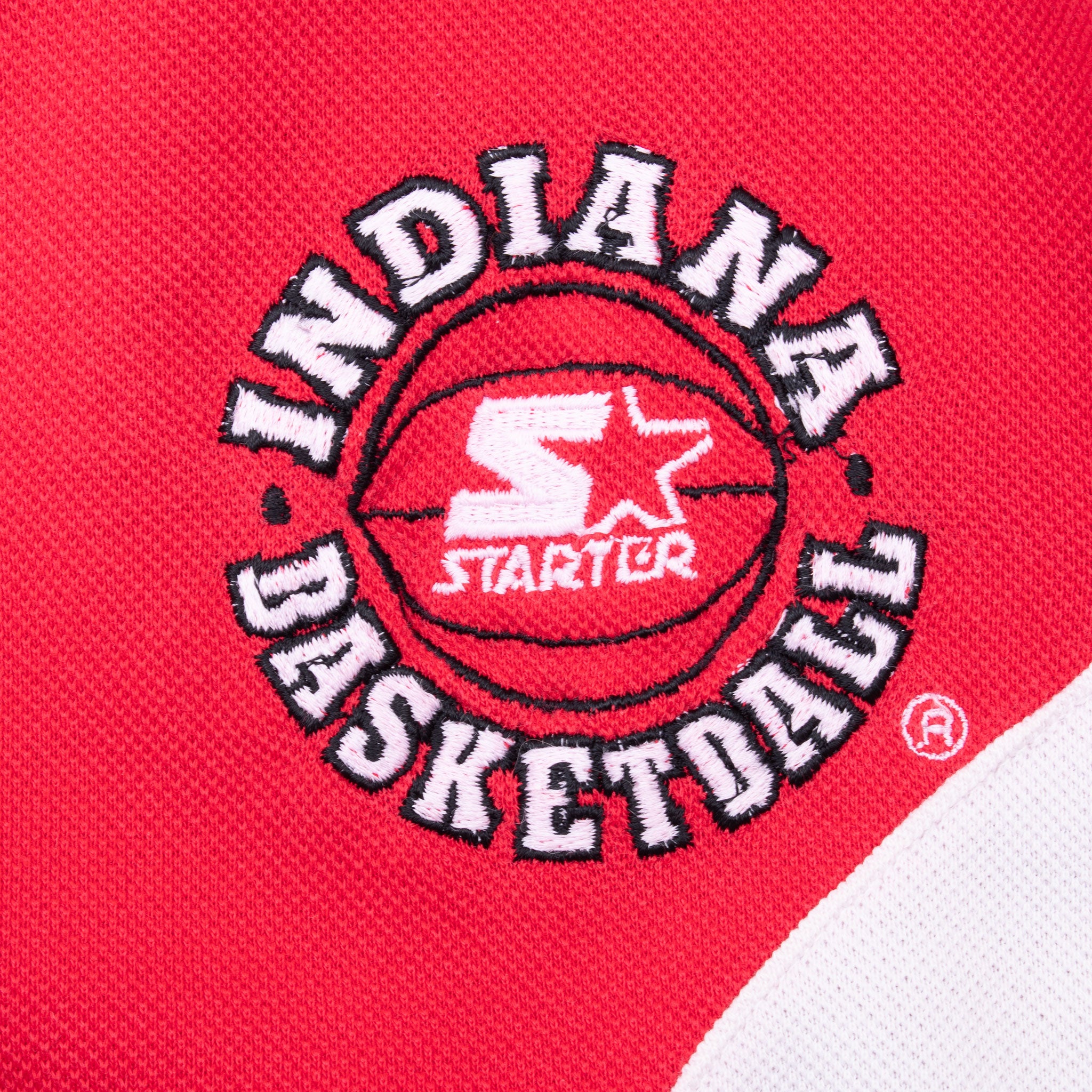 Vintage Ncaa Indiana Basketball Embroidered Starter Sweatshirt Size XL