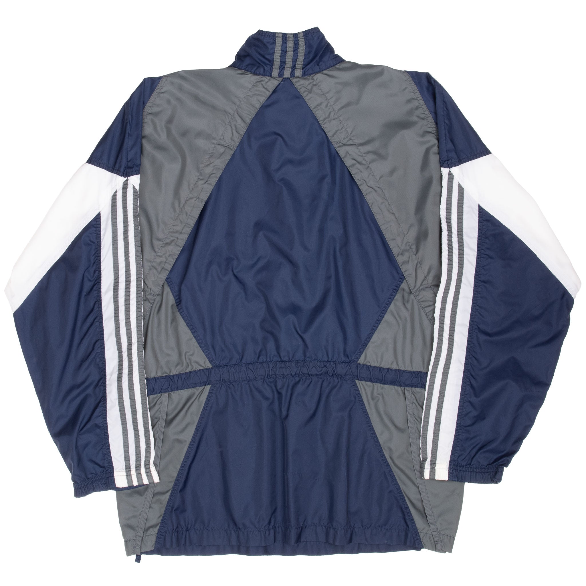 Vintage Adidas Blue Windbreaker Jacket 1990S Size Medium