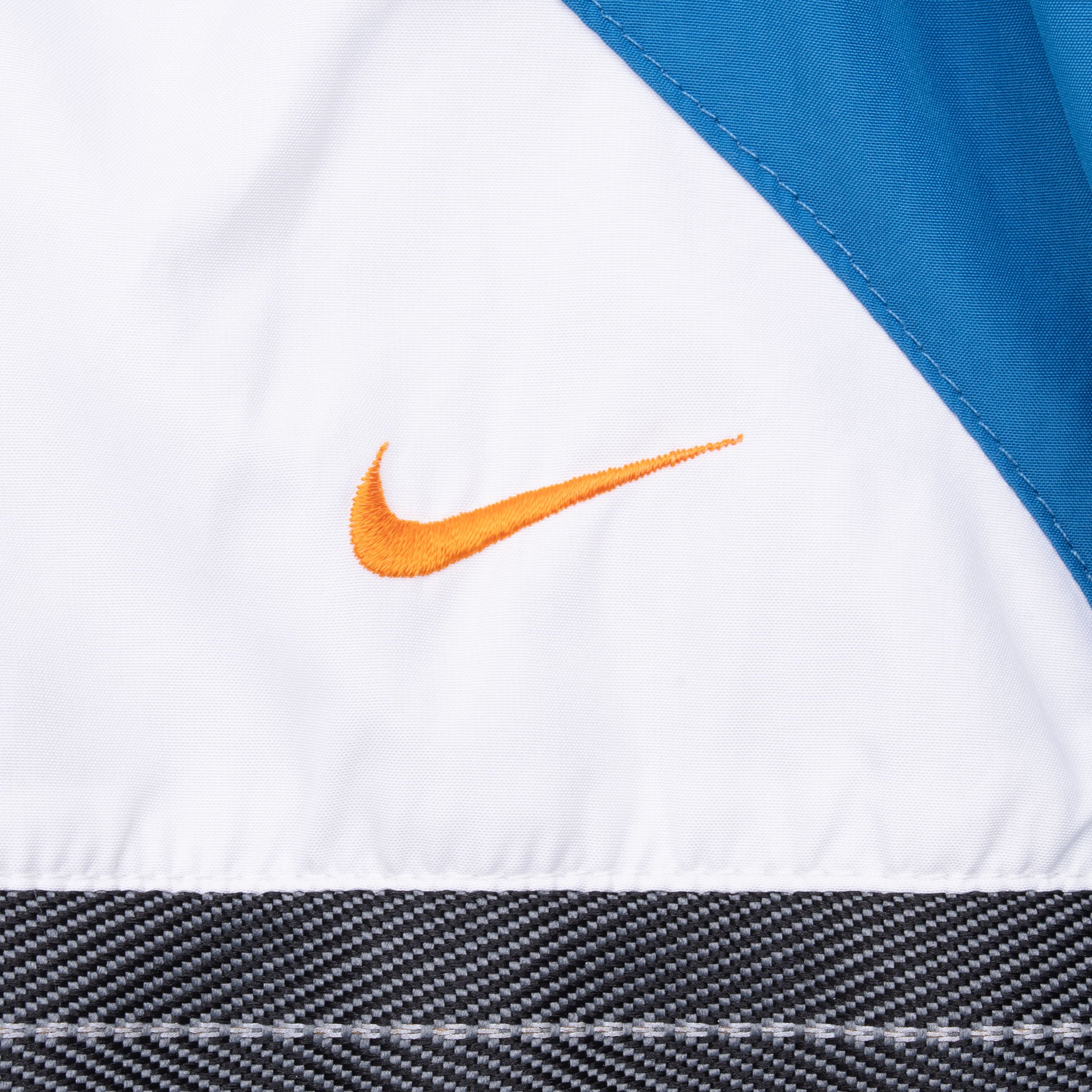 Vintage Nike Blue Swoosh Running Vest Jacket 1990S Size Small Women