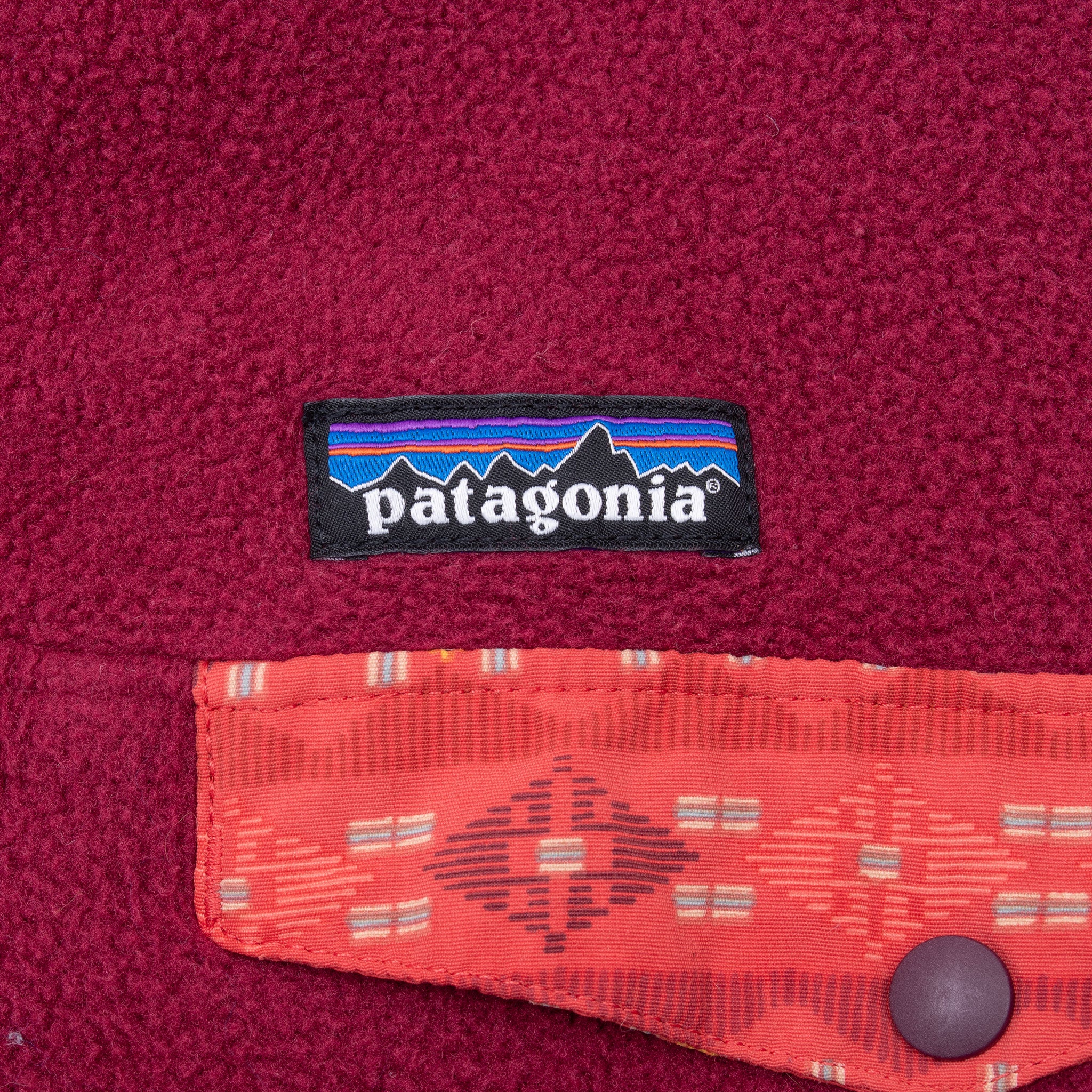 Vintage Red Patagonia Synchilla Snap T Fleece Pullover Size XL
