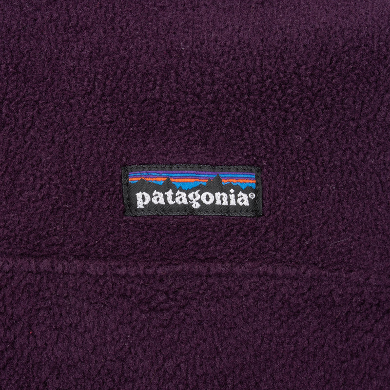 Vintage Patagonia 1990S Snap T Purple Fleece Pullover Size XS Made In Usa