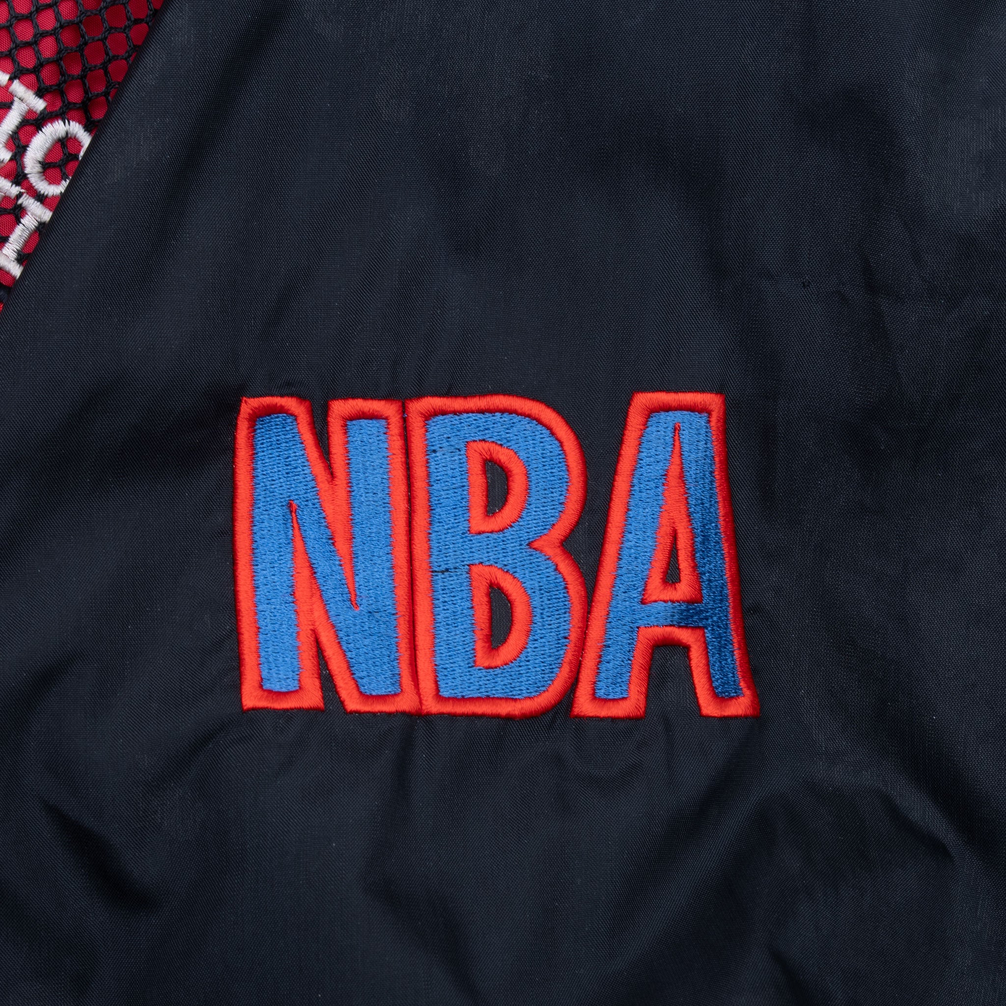 Vintage Nba Chicago Bulls 1990S Windbreaker Pro Player Jacket Size Medium