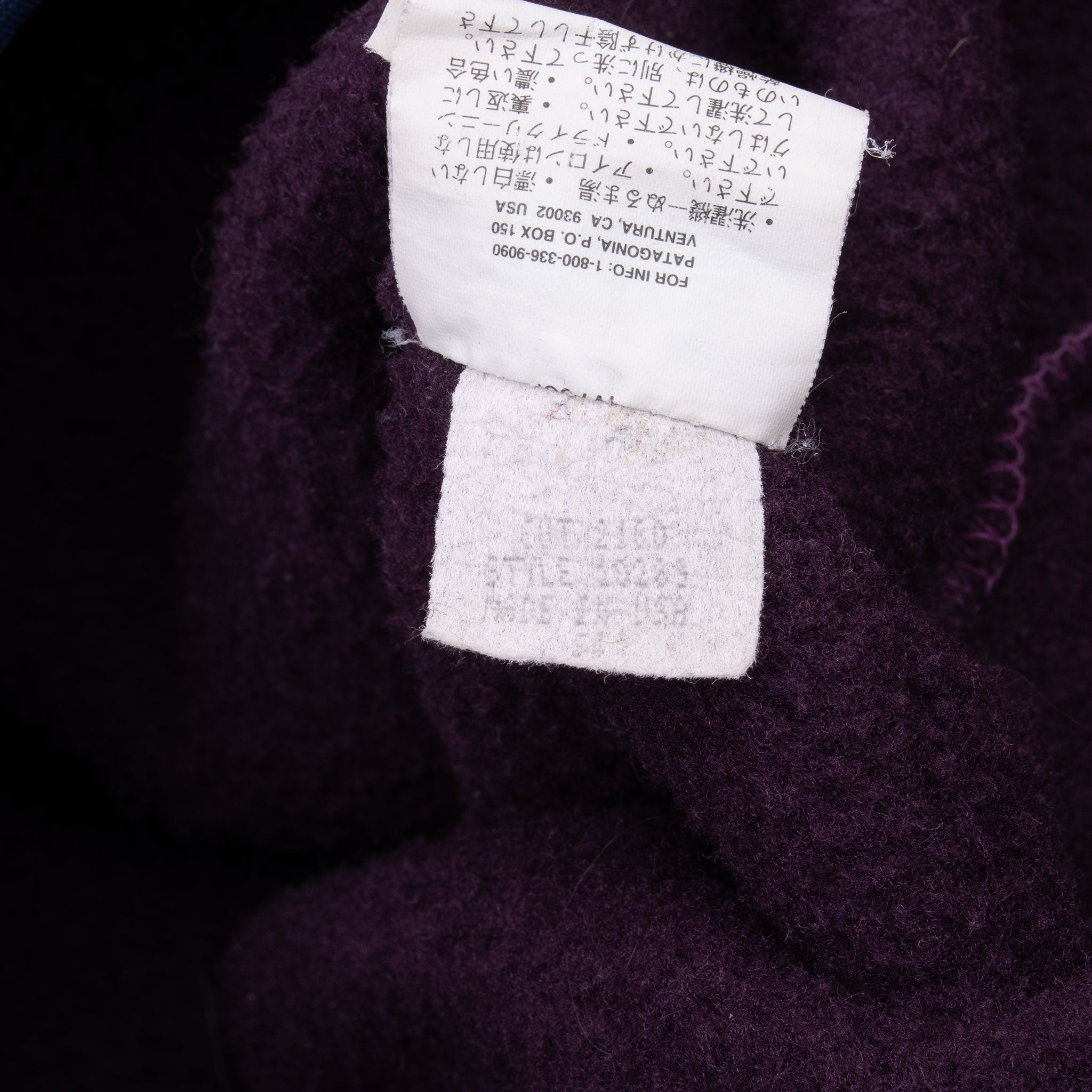 Vintage Patagonia 1990S Snap T Purple Fleece Pullover Size XS Made In Usa