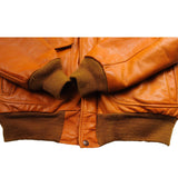Vintage Schott Nyc Bomber Leather Jacket 1970S 1980S Size 38 Made In Usa 