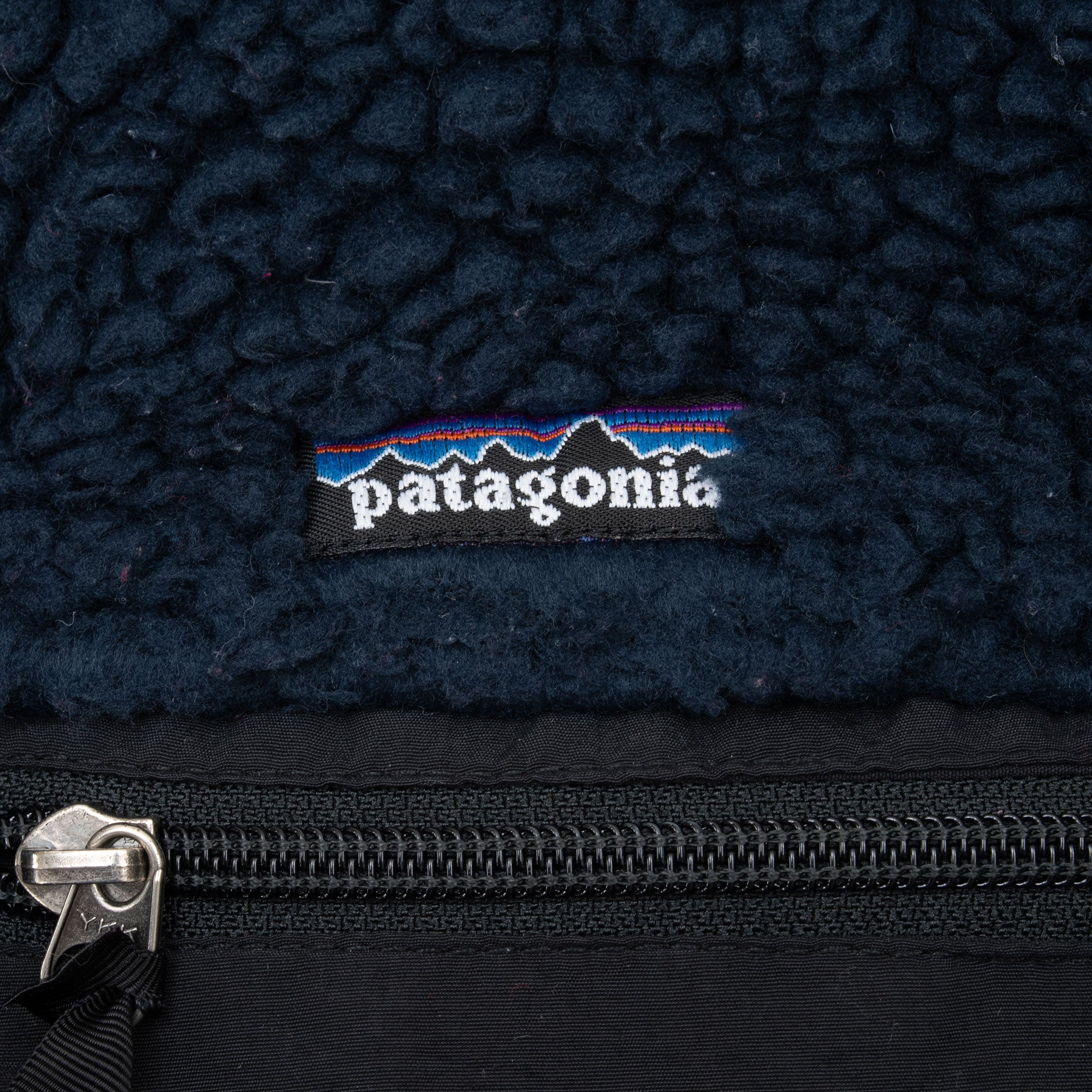 Vintage Patagonia Blue Retro-X Deep Pile 1990S Fleece Jacket Size XS Made In Usa