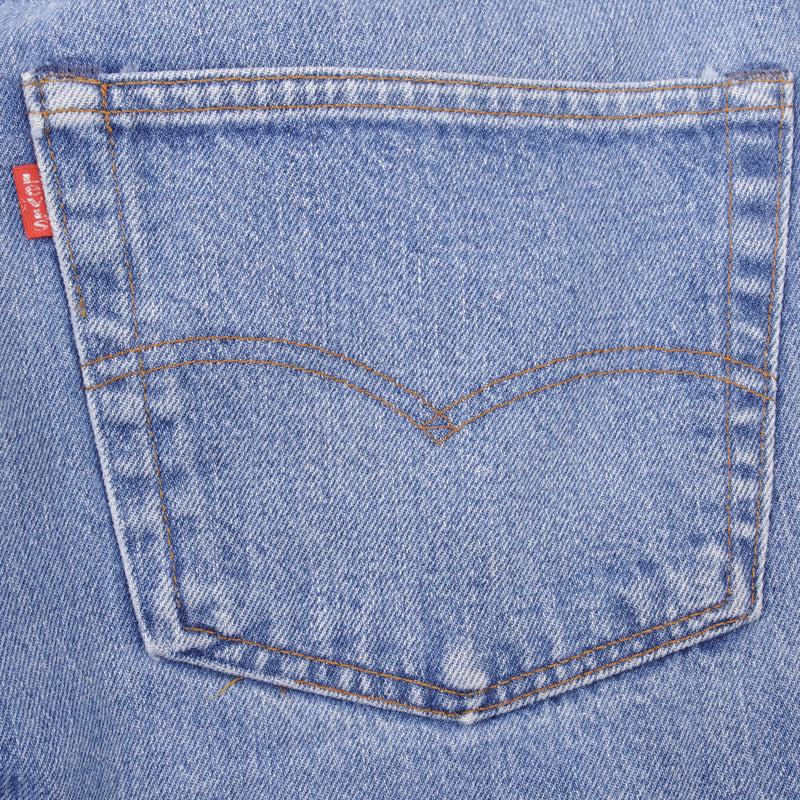 VINTAGE LEVIS 501 JEANS INDIGO 1980S SIZE W38 L29 MADE IN USA