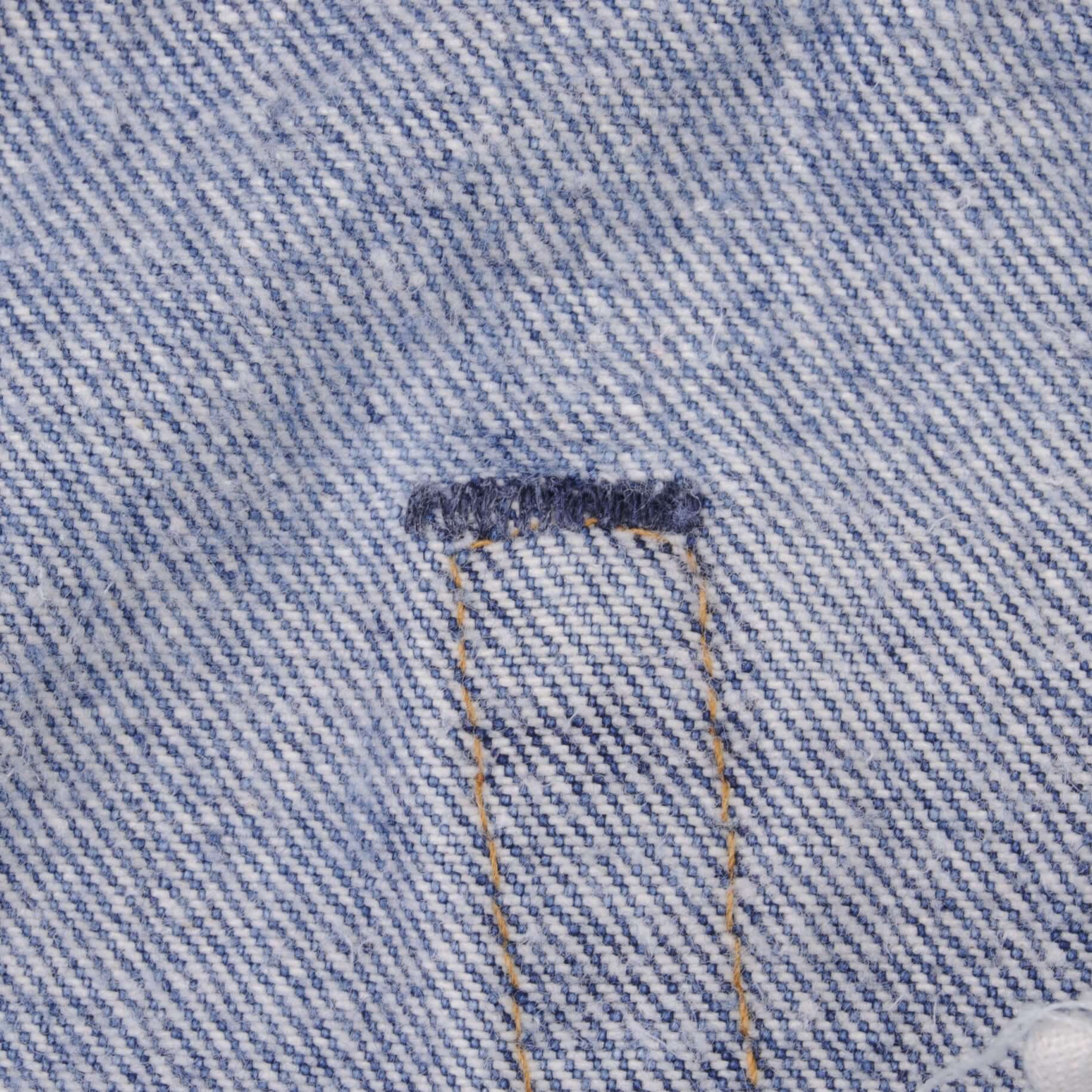 VINTAGE LEVIS 501 JEANS INDIGO 1980S SIZE W38 L29 MADE IN USA