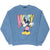 Vintage Disney Mickey Mouse Blue Sweatshirt 1990S Size Large Made In Usa