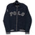 Vintage Polo Ralph Lauren 67 Zip Up Black Sweatshirt Size Large