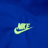 Vintage Nike Classic Swoosh Blue Windbreaker Jacket Late 1980S Size XL