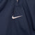 Vintage Nike Center Swoosh Blue Windbreaker Hooded Jacket 2000S Size Medium