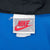 Vintage Nike Classic Swoosh Blue Hooded Windbreaker Jacket Late 1980S Size XL