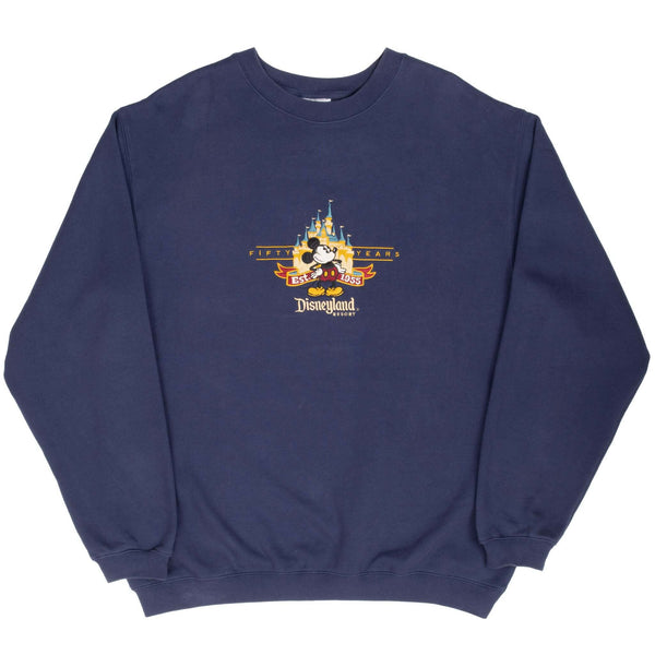 Vintage Disneyland Resort Fifty Years Anniversary 2005 Sweatshirt Size Large