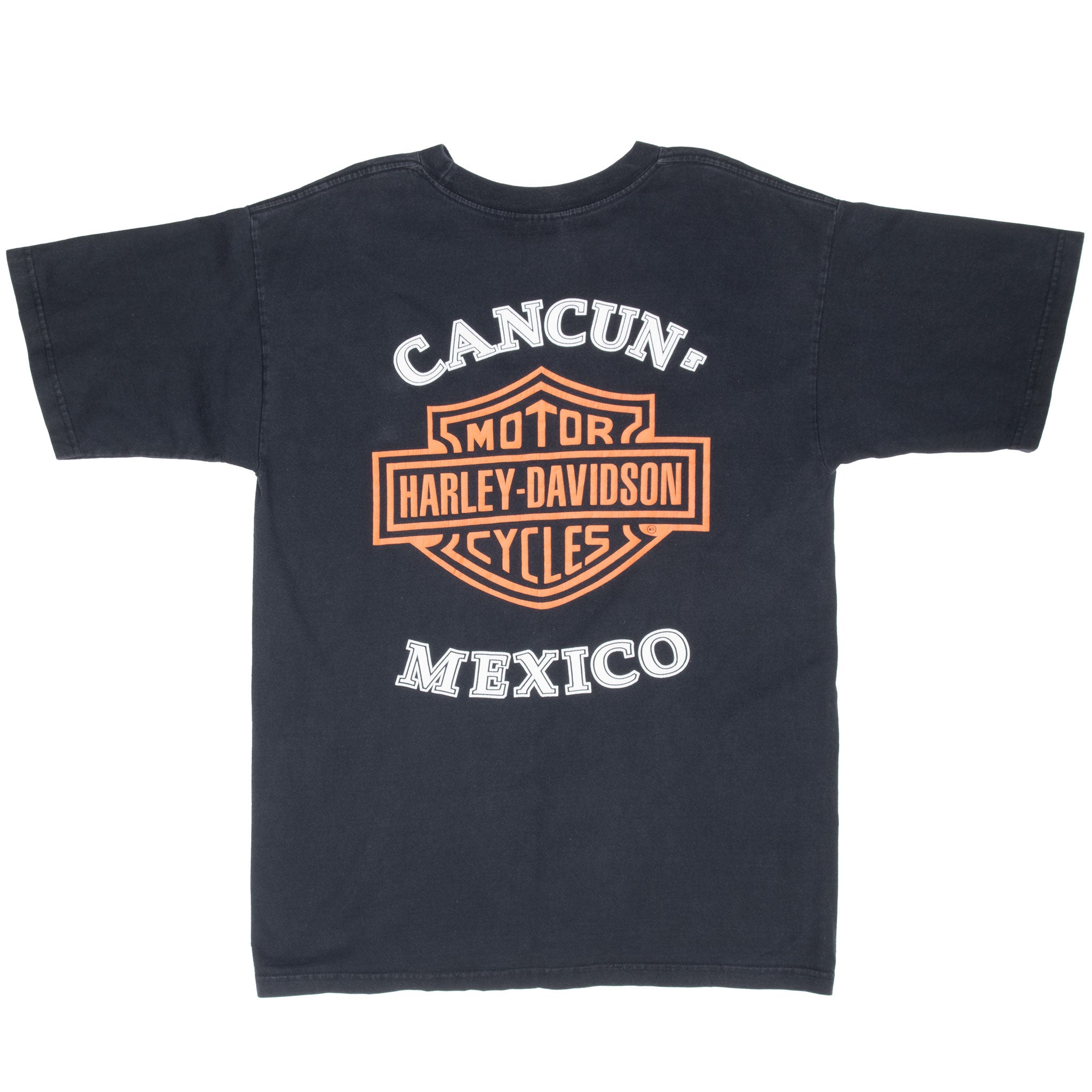 Vintage Harley Davidson Cancun Mexico Tee Shirt 1997 Size Medium