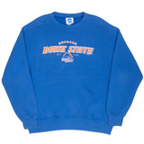 Vintage Ncaa Boise State Broncos Blue Sweatshirt 1990S Size Large