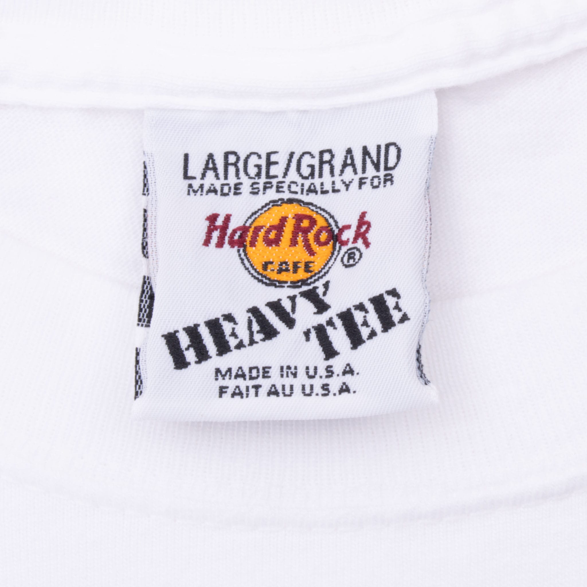 Vintage Hard Rock Cafe New York Tee Shirt 1990S Size Large Made In Usa