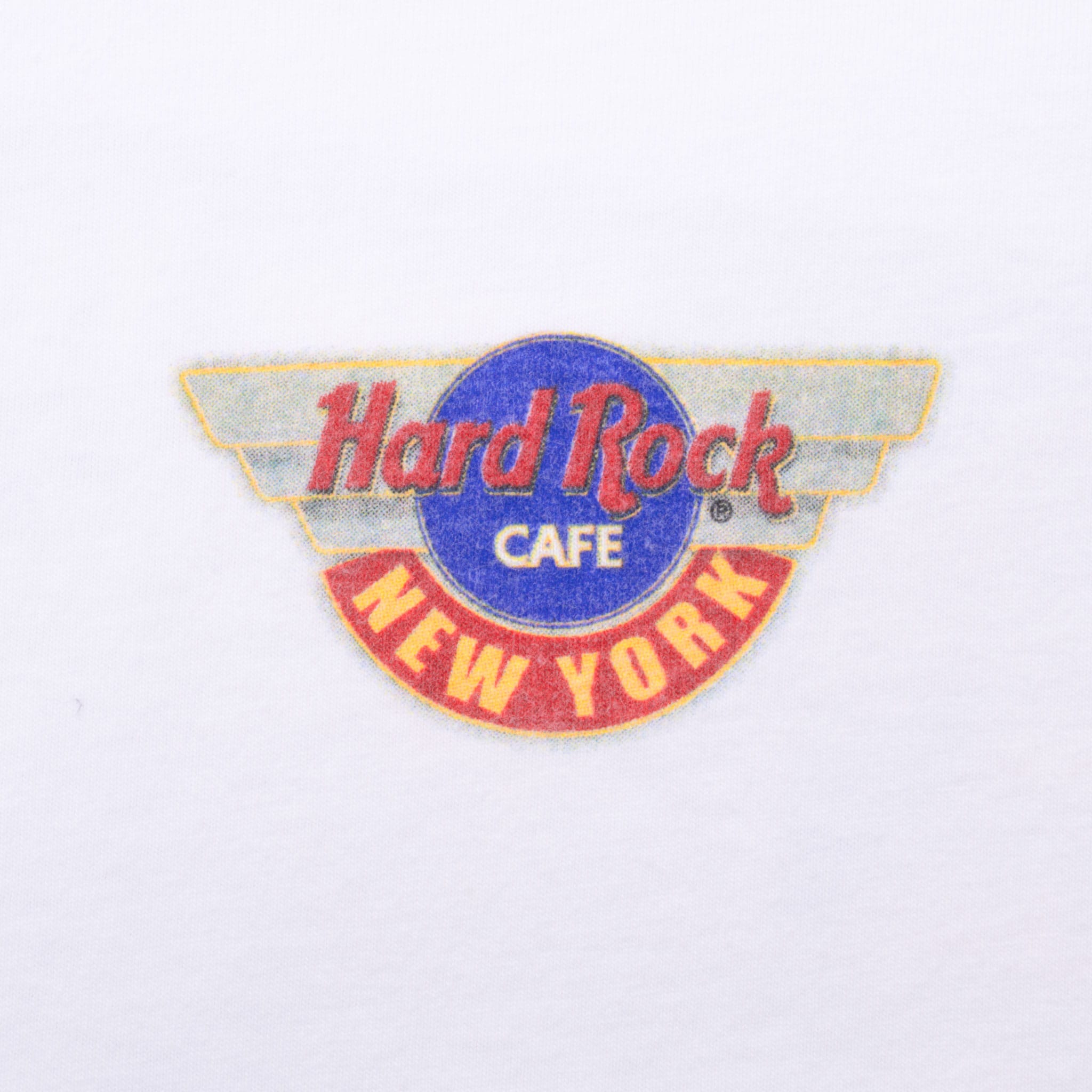 Vintage Hard Rock Cafe New York Tee Shirt 1990S Size Large Made In Usa