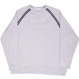 Vintage Nike Spellout Grey Sweatshirt 1990S Size XL