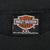 Harley-Davidson neck label marked XXL and 50% cotton, 50% polyester
