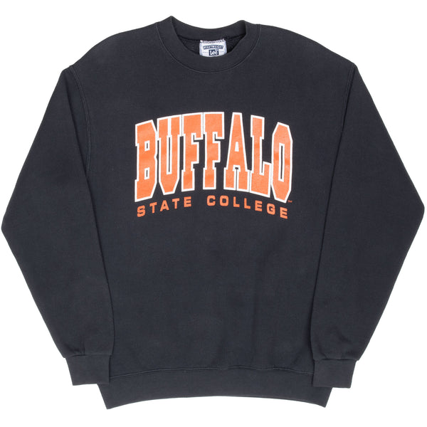 Vintage Buffalo State College Sweatshirt 1990S Size Medium Made In Usa