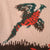 Vintage Pheasant Hunting Wool Knit Cowichan Cardigan Jacket Size Large 