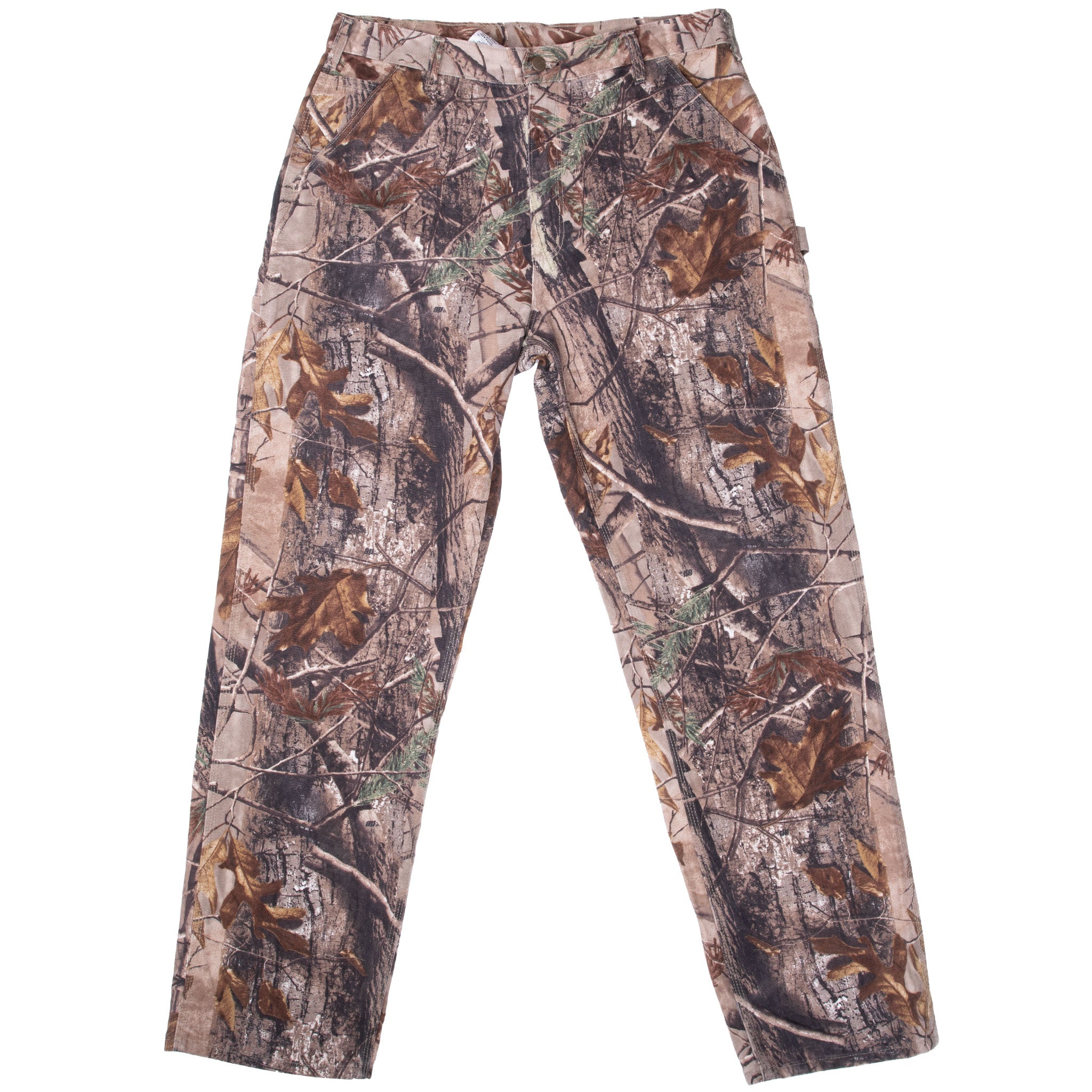 Vintage Carhartt Realtree Aphd Camo Carpenter Work Pants B235Cap Size 36X33

Size On Tag 36X34 Actual Size 36X33