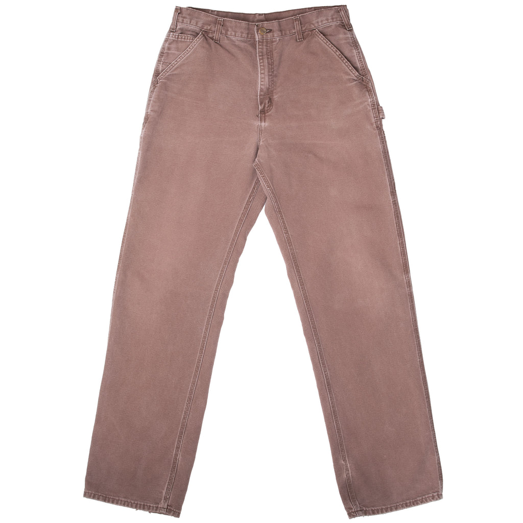 Vintage Carhartt Carpenter Brown B11 Cht Pants Size 34X34

Size On Tag 34X36 Actual Size 34X34