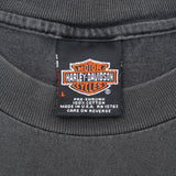 Vintage Harley Davidson Princeton Illinois Tee Shirt 1998 Size Large Made In Usa