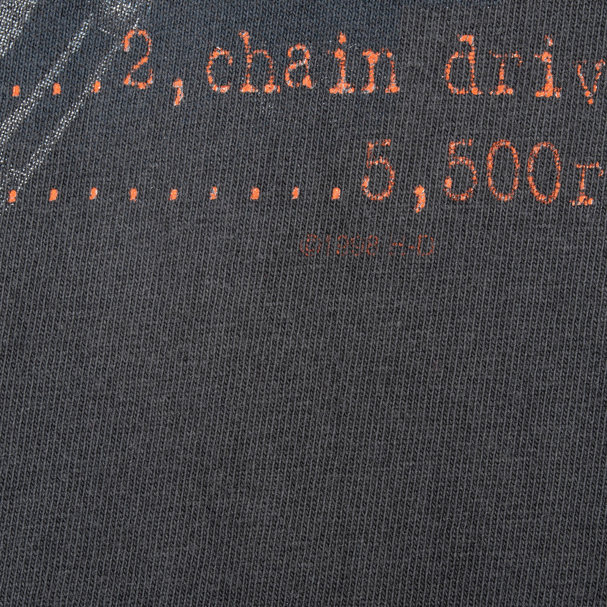 Vintage Harley Davidson Princeton Illinois Tee Shirt 1998 Size Large Made In Usa