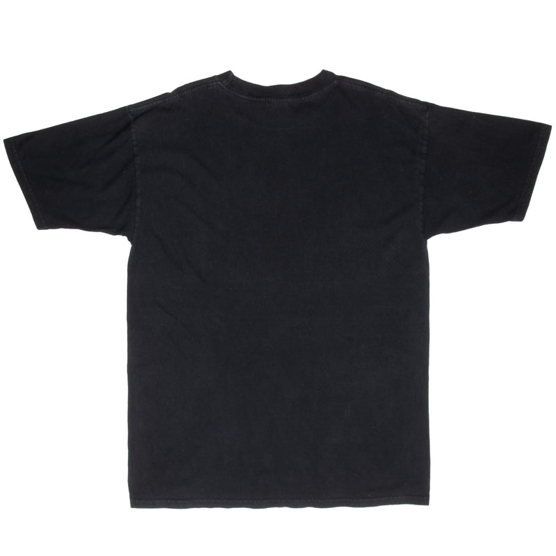 Vintage Nfl Oakland Raiders Black Tee Shirt 1990S Size Large