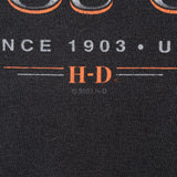 Vintage Harley Davidson Life Begins Tee Shirt 2003 Size Large Made In Usa