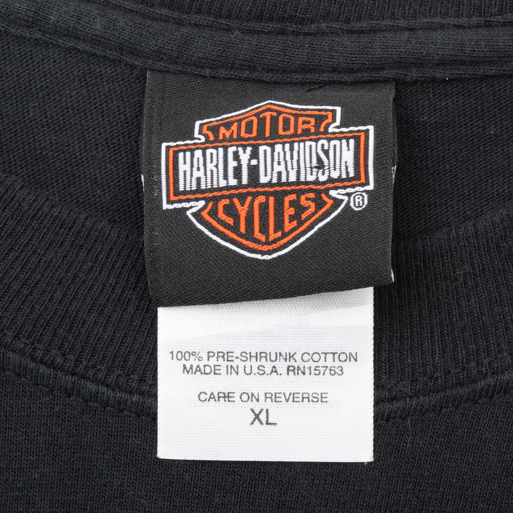 Vintage Harley Davidson Kirkwood Mo Long Sleeve Tee Shirt 2003 Size Xl Made In Usa