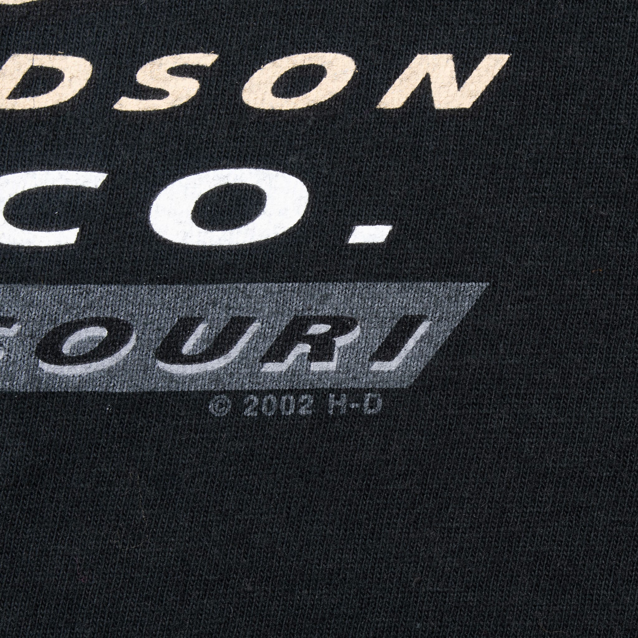 Vintage Harley Davidson Kirkwood Mo Long Sleeve Tee Shirt 2003 Size Xl Made In Usa