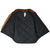 Open Carhartt V01 vest showing black diamond-quilted interior lining and brown rib-knit collar